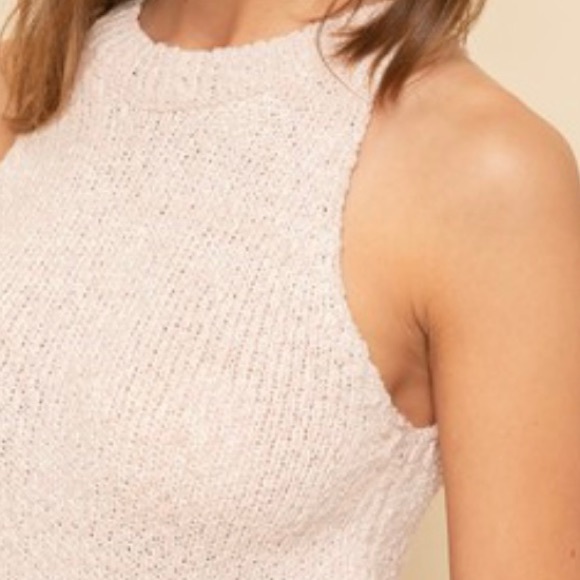 Halter Sweater Tank - Picture 8 of 9